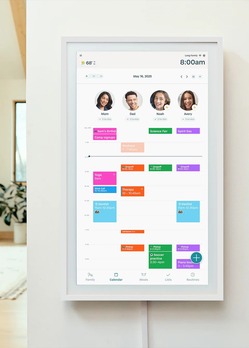 VibeHome HD Pro Display – Smart Family Hub