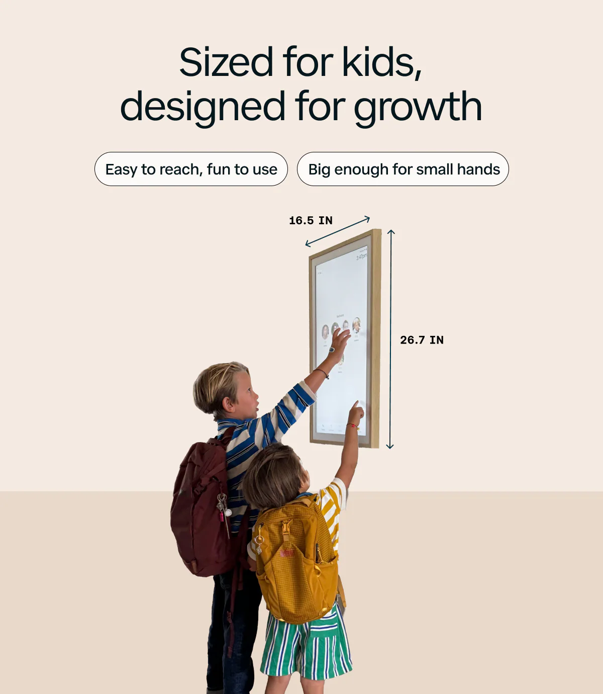 VibeHome HD Pro Display – Smart Family Hub