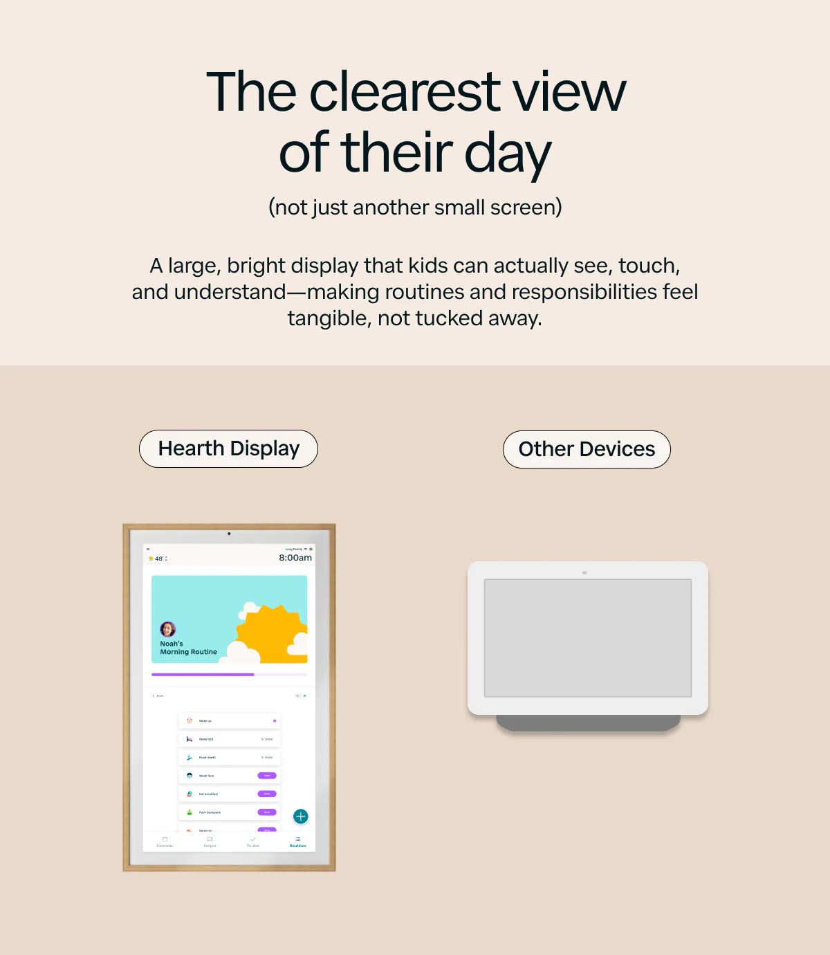 VibeHome HD Pro Display – Smart Family Hub